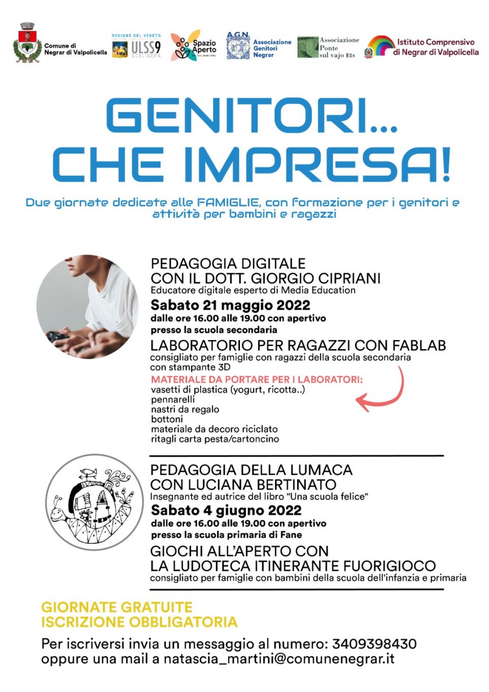 GENITORI CHE IMPRESA